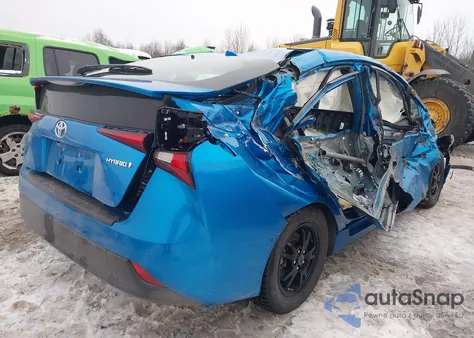 2021 Toyota Prius Le from USA, damaged, VIN JTDKAMFU4M3135400